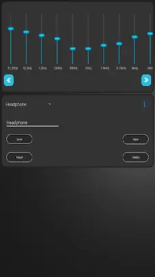 Profile Equalizer android App screenshot 0