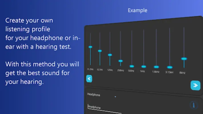 Profile Equalizer android App screenshot 16