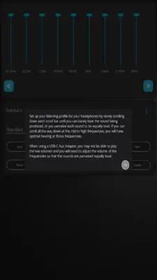 Profile Equalizer android App screenshot 2